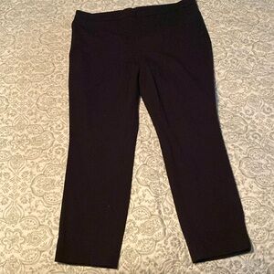 1901 - Stretch Ankle Pants/ Side Zipper Sz 18